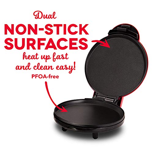 DASH 8” Express Electric Round Griddle for for Pancakes, Cookies