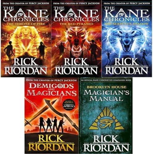 Amazon.com: Kane Chronicles Series 2 Books Collection Set By Rick