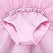 TFJH E Children Princess Party Costumes Flower Girls Ballet Leotard Dress Pink XXL