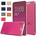 HTC A9 Case, HTC One A9 Dot case, AnoKe@ DEY DOT Luxury Flip Slim Dot View Cover Case for HTC One A9,A9u,A9w -Dot Purple
