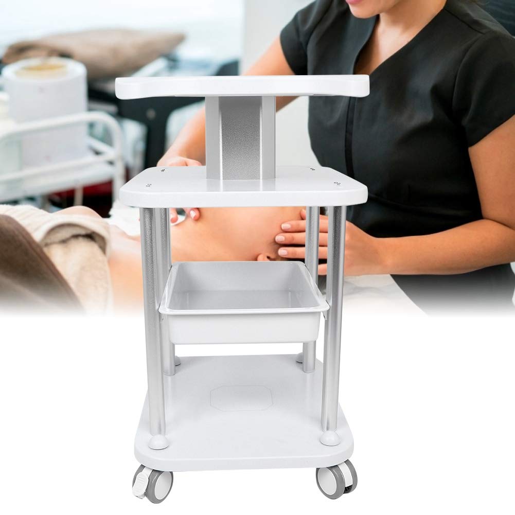 Beauty Salon Trolley, Multi-layer Pedestal Rolling Storage Cart Wheel Stand Table Styling Storage Drawer Cabinet Spa Hairdresser Treatment Barber Shop for Beauty Equipment, Tattoo, Pedicure.: Beauty