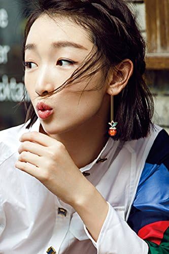 Amazon Co Jp Generic韓国気質シンプルパーソナリティtideモデルlong Lineの人cherries耳耳チェーンイヤリングはめ込み耳飾りdanglerイヤリングレディースガールズlady Home Kitchen