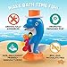 BOOBAALOO Dolphin Bath Toy - Baby Toys for Toddlers and Infants - Fun, Interactive and Developmental Toys for Babies Making Bath Time Fun