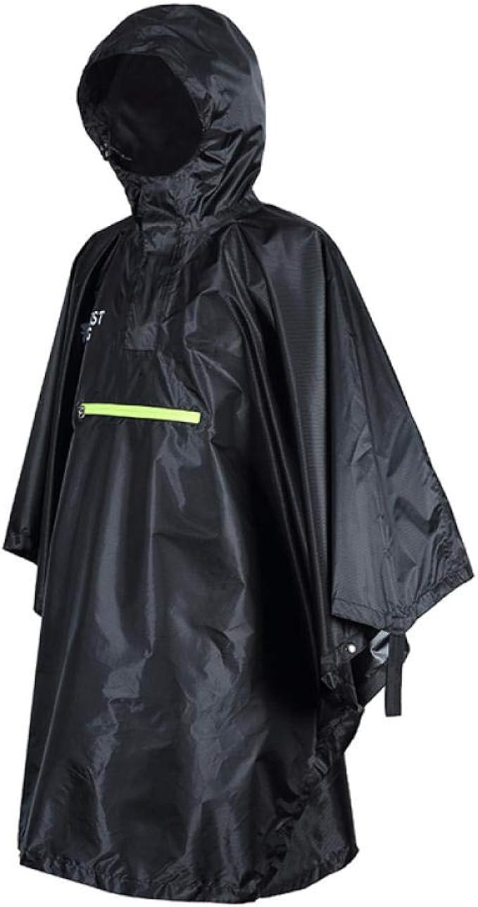 Women / Men Waterproof Rain Poncho Cycling Bicycle Raincoat Reflective