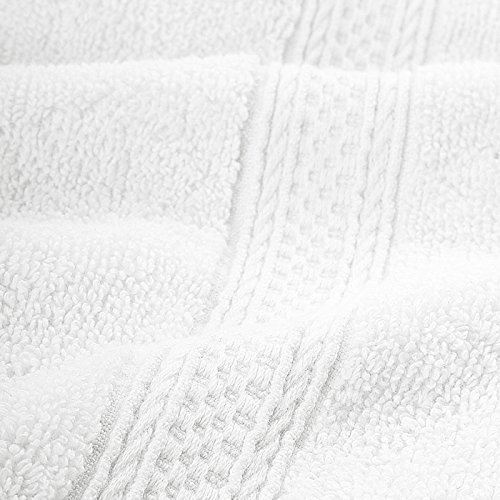 Large Hand Towel Set 700 GSM Cotton 16 x 28 Inch of 4 By Utopia Towels