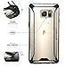 Galaxy S6 Edge Plus Case, POETIC Affinity Series [Premium Thin]/No Bulk/ Protection where its needed/Clear/Dual Material Protective Bumper Case for Samsung Galaxy S6 Edge Plus (Black/Clear)