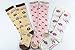 Deer Mum Girl's Princess Style Knee High Socks(6 Pairs) (7y-12y)