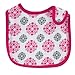 Yoga Sprout Unisex Baby Cotton Bibs, Pink Medallion, One Size