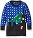 Alex Stevens Little Boys' T-Rex Godzilla Sweater, Blue Combo, 6