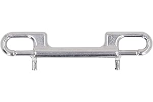 Pissente 316 Stainless Steel Snap Hook, Double Ended Heavy Duty Marine Grade Diving Clips for Various Outdoor Applications