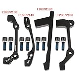 Disc Brake Caliper Mount Adapter IS/POST Front 160/180/203mm Rear 140/160/180mm