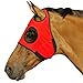 Intrepid International Can't See Back Quarter Cup Blinker Hood, Red