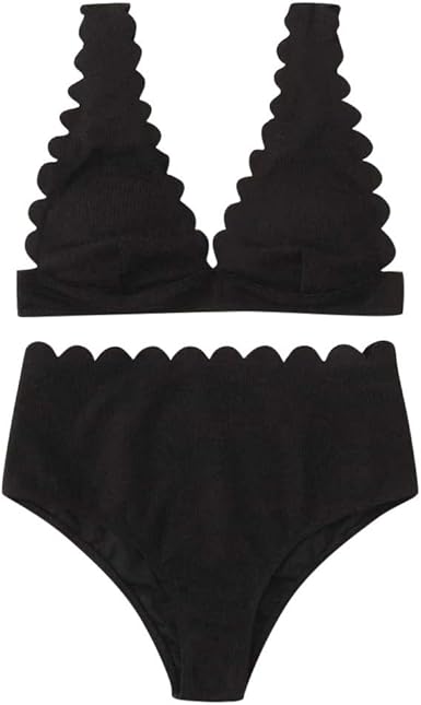 amazon scalloped bikini