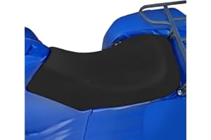 MOTOQUEEN ATV Seat Covers Universal Waterproof-Resistant Cover Fits for Sportsman | Rancher | Foreman | Scrambler | Kodiak | Polaris Scrambler etc