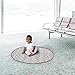 Skip Hop Grab-and-Go Round Trip Travel Mat, Grey Zig Zag