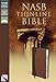 NASB, Thinline Bible, Leathersoft, Brown, Red Letter Edition