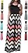LIYOHON Women's Summer Maxi Dress Boho Loose Striped Floral Printed Casual Sleeveless Party Tank Long Dresses-Black-b-L