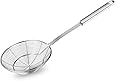 Spider Strainer Skimmer, Swify Stainless Steel Asian Strainer Ladle Frying Spoon with Handle, 5.5 Inch, for Kitchen Deep Fryer, Pasta, Spaghetti, Noodle