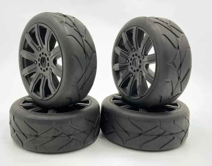 Photo 1 of 1/8 1/7 GT C3 BLX R8 801GTX BMT ZD EX-07 Brushless 6S/8S Rally Car Wheels/Tires x4 for Cen Racing FTX Supaforza GT FSR DT HB KYOSHO GT8 LOSI ARRMA Serpent MJX 7303 C3 XRAY RX8 HoBao VTE2 Traction GT3