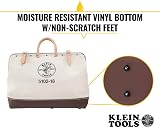 Klein Tools 5102-18 Canvas Tool Bag 46 cm Heavy Duty Steel Frame Riveted view 3