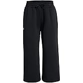 Under Armour Women's Rival Fleece Crop Wide Leg Pants
