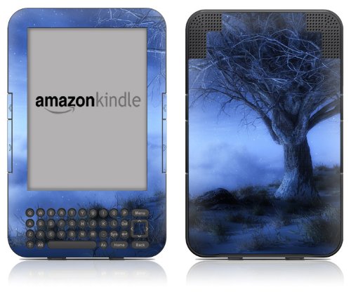 DecalGirl Kindle Skin (Fits Kindle Keyboard) World's Edge Winter (Matte Finish)