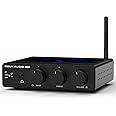 Douk Audio A5 PRO Bluetooth Mini Hi-Fi Amplifier, 2-Channel Class D Stereo Audio Amp 300W x2 TPA3255 with Bass/Treble Control & Headphone Out, for Home Theater, Desktop, Bookshelf Speakers