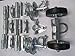 XCEL Fence RRG9000E Chain Link Fence Sliding Gate & Rolling Gate Hardware Kit