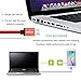 E-POWIND High Speed Nylon Braided Micro USB Charging Cable, 3 Pack of 6 Feet - Red