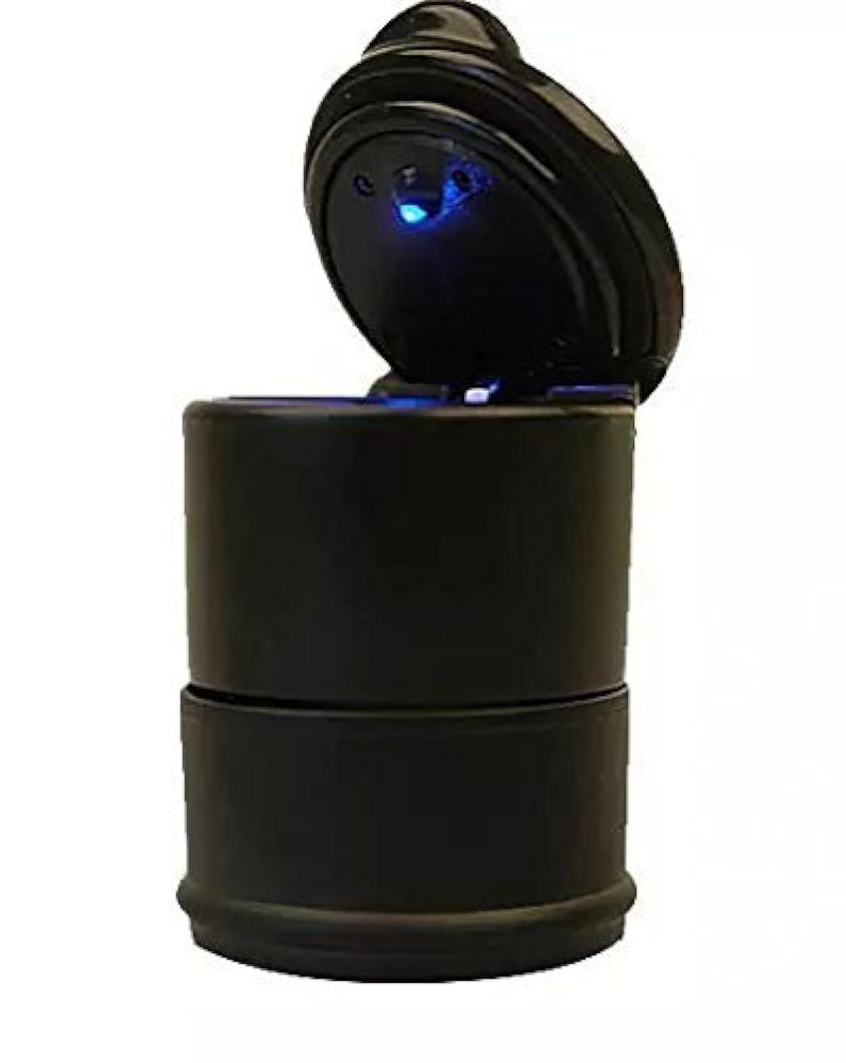 Goliton® LED Portable Car Truck Auto Office Cigarette Ashtray Holder Cup - Black