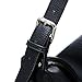 Heshe Vintage Leather Handbags for Women and Ladies Casual Shoulder Handbag Tote Top Handle Bag Satchel Purses (PU Leather-Black)