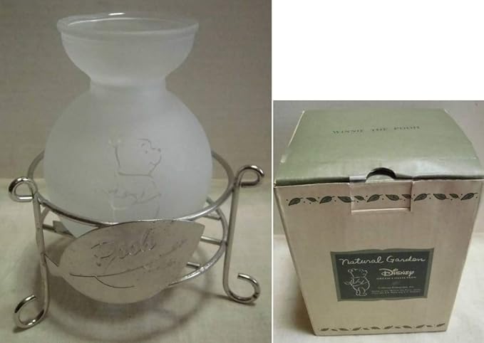 Amazon Co Jp フロストウォータープランター ラック ディズニー くまのプーさん柄 箱入り ガラス製 花瓶 一輪挿し 工芸品 フラワーベース インテリア ホビー