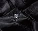 Chezmoi Collection 3-Piece Silky Bridal Satin Duvet Set King, Black