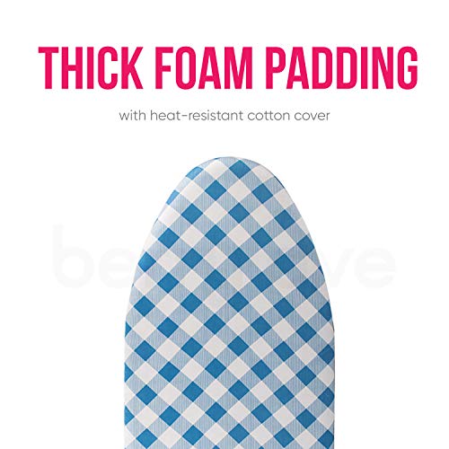 Berry Ave Tabletop Ironing Board - Table Ironing Board with Foldable Non-Slip Legs - Mini Ironing Board with Washable Cover - Portable Ironing Board That's Perfect to Travel with or Use Room to Room - Thumbnail 2