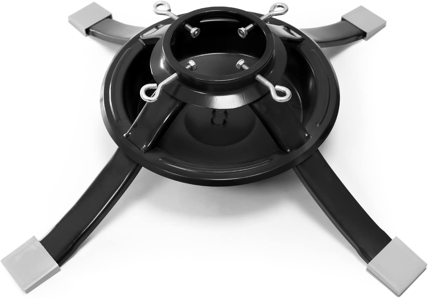 Tree Stands - Markdang Real Christmas Tree Stand for Live Tree,Metal Christmas Tree Base Stand Fits for 2-Inch to 4.8-Inch Trunk,1-Gallon Water Capacity