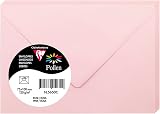 Clairefontaine 5650C Pink Gummed Envelopes 7.5x10cm 120 g/m² Pack of 20