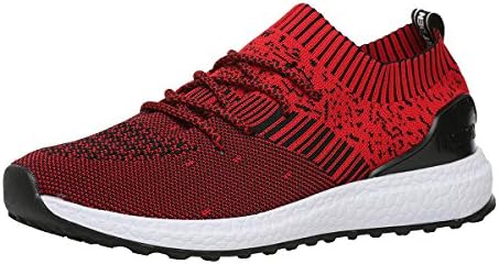 RomenSi Men's Sneakers Lightweight Breathable Gym Tennis Athletic Running Shoes