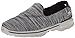 Skechers Performance Women's Go Walk 3 Fitknit Extreme Slip-On Walking Shoe,Black/Gray,9 M