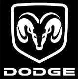 Dodge Ram badge rear window decal