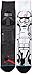 Star Wars Men's Disturbance Crew Sock, Grey, M