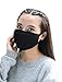 2pcs Black Unisex Cotton Blend Anti-Dust Protective Earloop Face Mouth Mask Cycling Sports Respirator