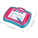 Peradix Doodle Magnetic Drawing Board Sketch Scribble Tablet Education Writing Drawing Painting Colorful Erasable Learning Toy Magnet Pad for Toddler Kids (Blue&Pink)
