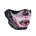 Zanheadgear® Half Mask Neoprene Reversible Sugar Skull