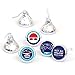 Big Dot of Happiness Making Waves - Swim Team - Swimming Party or Birthday Party Round Candy Sticker Favors - Labels Fit Chocolate Candy (1 Sheet of 108)