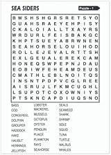 Squiggle A5 Travel Size Word Search Puzzle Books Set of 2 view 8