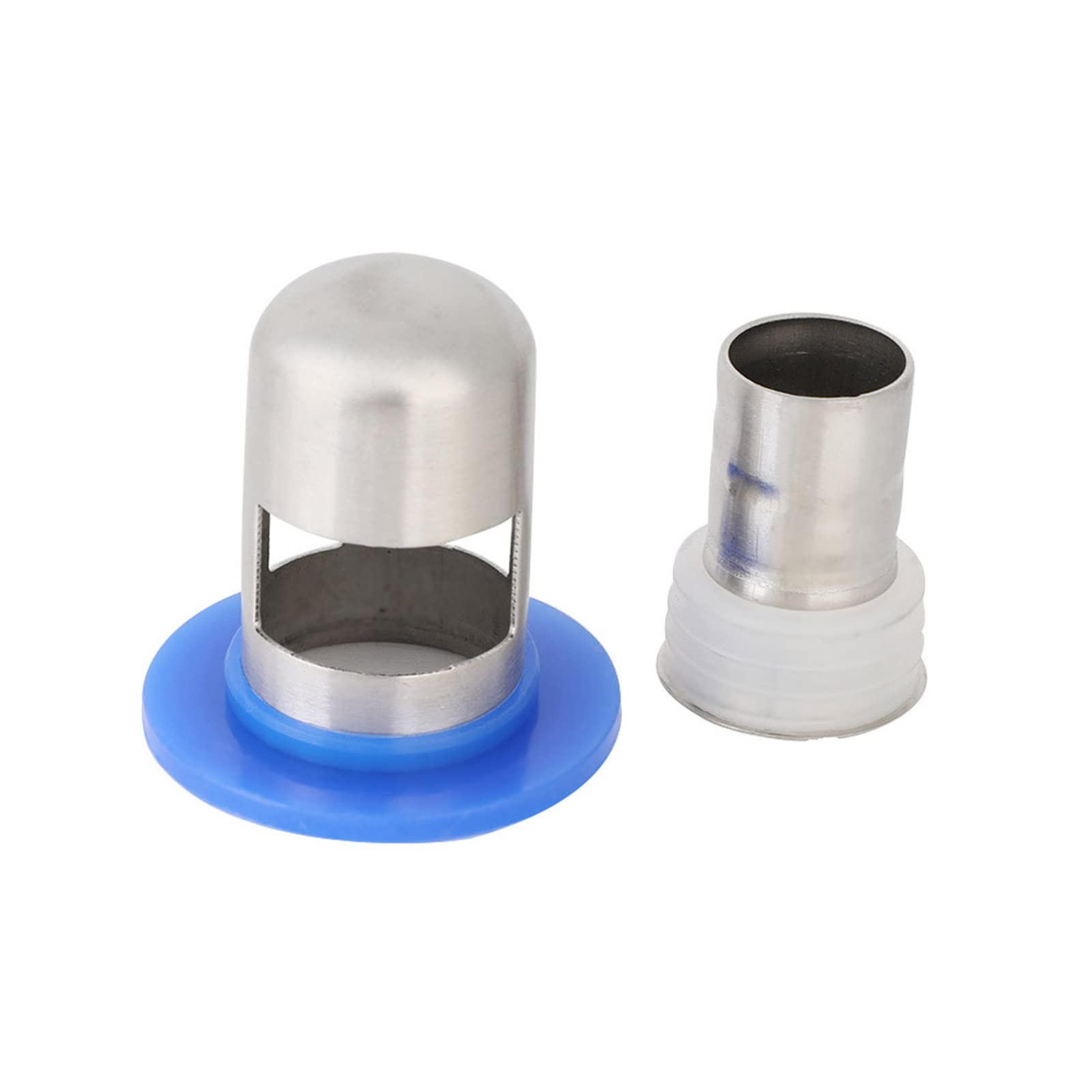 ViaGasaFamido Shower Drain with One Way Valve for Bathroom Kitchen Floor Drain Seal Resists Odors Insects Waterproof Pipe Trap