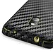 Armorsuit Black Carbon Fiber Skin Wrap Film + Clear Screen Protector for iPhone 7 Plus MilitaryShield Anti-Bubble Film - Made in USA