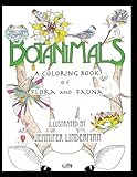Botanimals: A Coloring Book of Flora and Fauna, Vol. 1 (Volume 1) by Mrs. Jennifer Renee Linderman