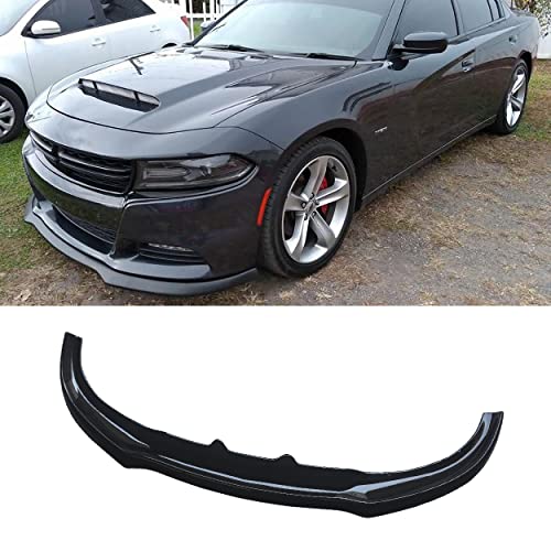 CHIESMA,Front Bumper Lip Compatible with 2015-2022 Dodge Charger RT