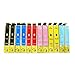 12PK Epson T078(2PK-T0781 2PK-T0782 2PK-T0783 2PK-T0784 2PK-T0785 2PK-T0786) Replacement Ink Cartridges for